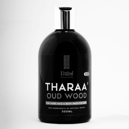 THARAA’ OUD WOOD - 3 IN 1 HAIR, FACE & BODY WASH 500 ML