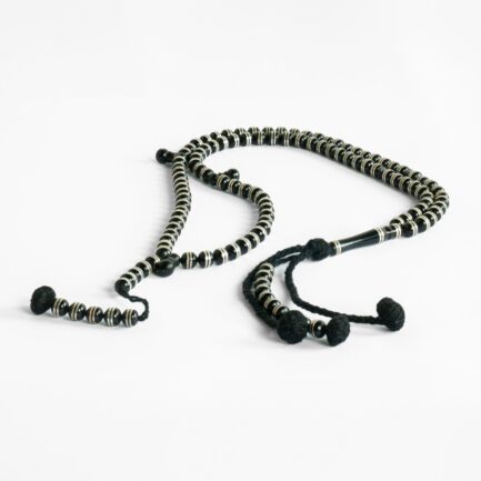 GHUFRAN SILVER ROSARY – 99 BEADS